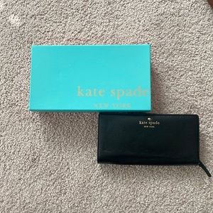 Kate space zip wallet